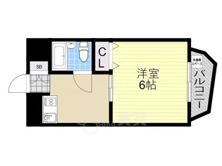 メゾン豊中パート22【3階】の間取り