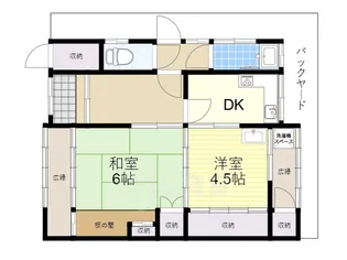 大阪府豊中市螢池中町2丁目【一戸建】の間取り