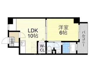 石塚ハイム【4階】の間取り