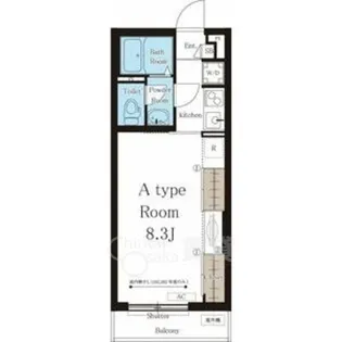 リブリ・ボヌール城南【1階】の間取り