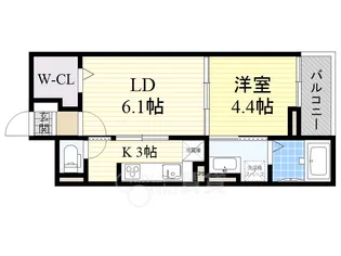 大阪府茨木市南耳原2丁目【マンション】の間取り