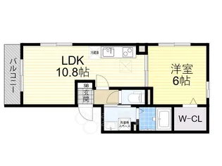 グランドソレイユ【1階】の間取り