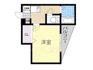 大阪府吹田市泉町5丁目【マンション】の間取り