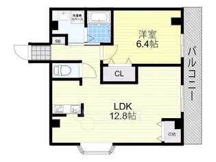 メゾン瀬川【3階】の間取り