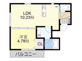 BLANCOSTA sole【1階】の間取り