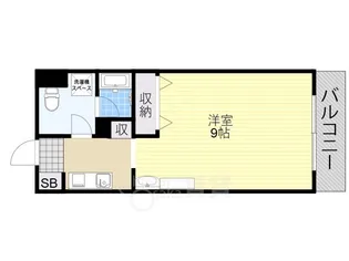 アネックス塚本【3階】の間取り