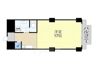 大阪府大阪市淀川区西中島4丁目【マンション】の間取り
