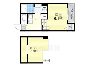 Duranta【2階】の間取り