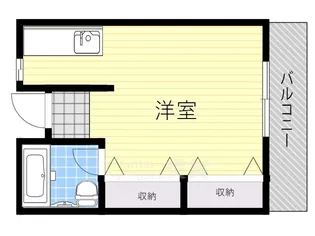 大阪府茨木市舟木町【マンション】の間取り
