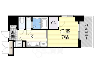 AirportFrontASD【9階】の間取り