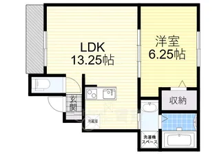 大阪府茨木市下中条町【アパート】の間取り