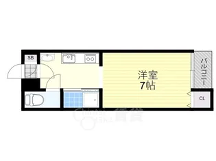 メゾン鳩ヶ瀬【3階】の間取り