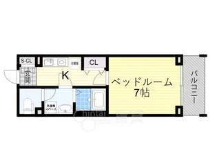 グランカーサ緑地公園【3階】の間取り