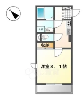 Sunny Hills【1階】の間取り