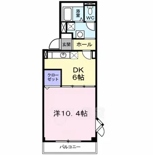 アルトブローテ【1階】の間取り