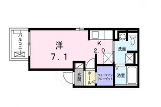 グラシア【2階】の間取り