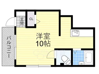ライブハイツ【2階】の間取り