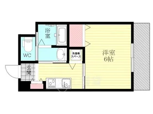 大阪府大阪市淀川区十三東2丁目【マンション】の間取り