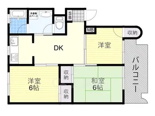 ビスタ相川【4階】の間取り