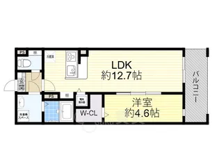 メゾンCoCo【1階】の間取り