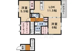 エーデルハイム【2階】の間取り