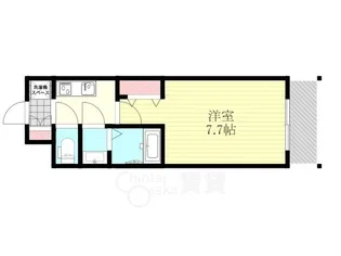 大阪府大阪市淀川区新高3丁目【マンション】の間取り