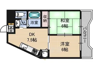エクセル須賀の森【5階】の間取り