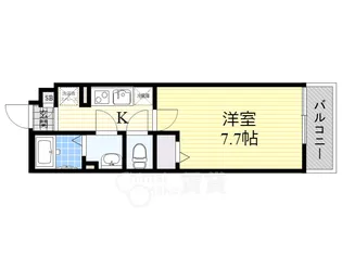 大阪府茨木市春日1丁目【マンション】の間取り