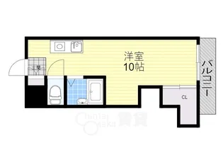 石田ビル【4階】の間取り