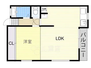 第3パールマンション【4階】の間取り