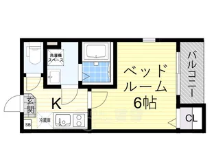 Emia千里丘【3階】の間取り