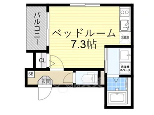 ハーモニーテラス庄内幸町【2階】の間取り