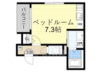 ハーモニーテラス庄内幸町【1階】の間取り