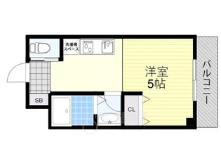 大阪府豊中市服部豊町2丁目【マンション】の間取り