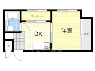 エクセレンス栄光【3階】の間取り