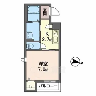 シャーメゾンY・M【1階】の間取り