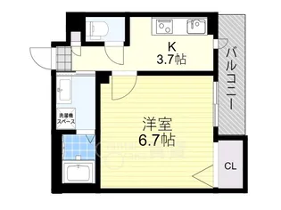 シャーメゾンY・M【3階】の間取り