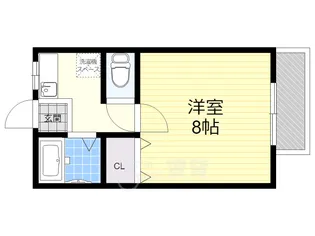 ハイツレジーナ【2階】の間取り