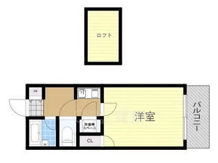 レーブ95【2階】の間取り