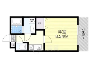 大阪府摂津市正雀2丁目【アパート】の間取り