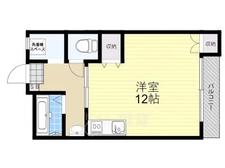 大阪府吹田市江坂町1丁目【マンション】の間取り