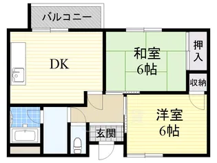 マーブルハイム【4階】の間取り