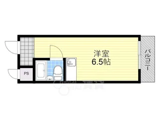 大阪府大阪市淀川区西中島7丁目【マンション】の間取り