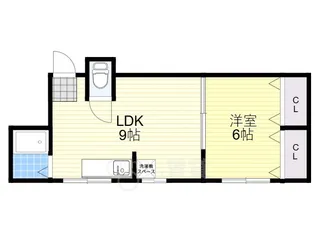 東三国第一マンション【5階】の間取り