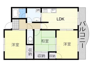 リファインドカースル【2階】の間取り