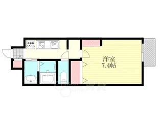 大阪府大阪市東淀川区大桐1丁目【マンション】の間取り