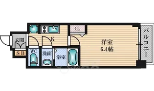 プレサンス新大阪ジェイズ【6階】の間取り