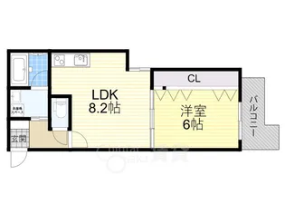 リブ・シャイン青葉丘南【3階】の間取り