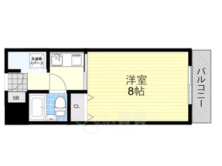 第2ヤングハイツ小野原【1階】の間取り