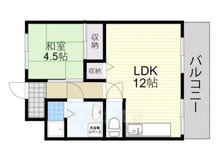 グレイスガーデン豊中【3階】の間取り